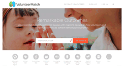 Desktop Screenshot of med-umich.volunteermatch.org
