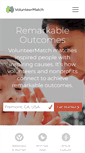 Mobile Screenshot of med-umich.volunteermatch.org